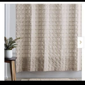 New The Company Store Organic Cotton Shower Curtain